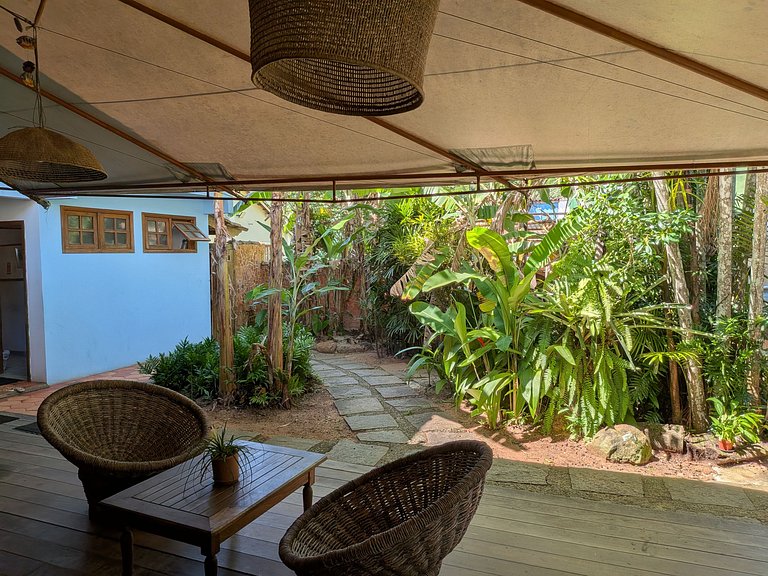 Quarto para 3 com Vista para o Jardim