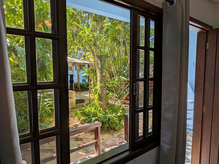 Quarto para 3 com Vista para o Jardim
