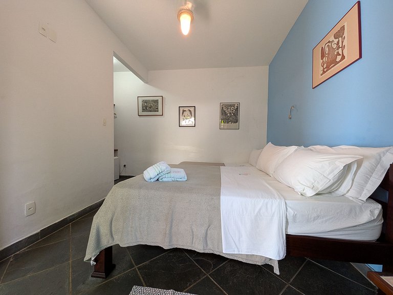 Quarto para 3 com Vista para o Jardim