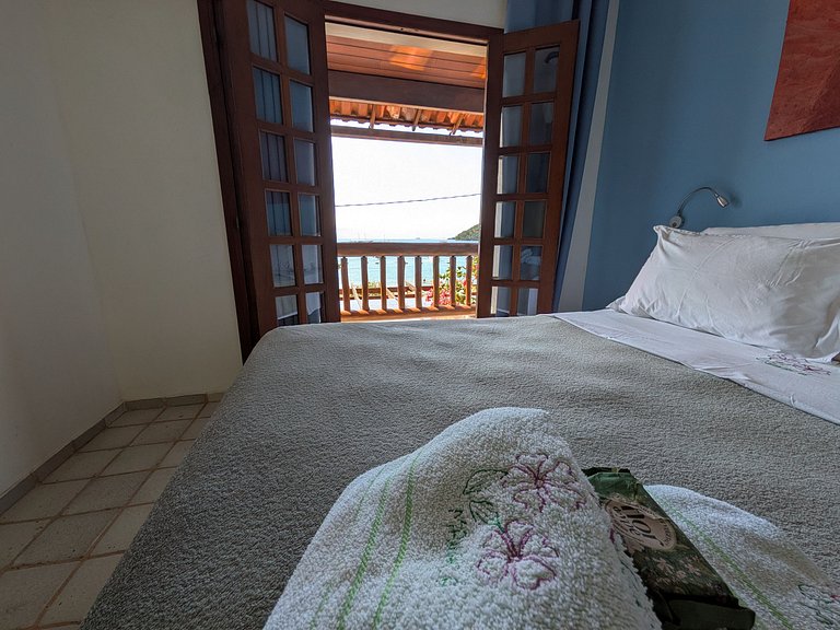 Double room on the upper floor with sea view