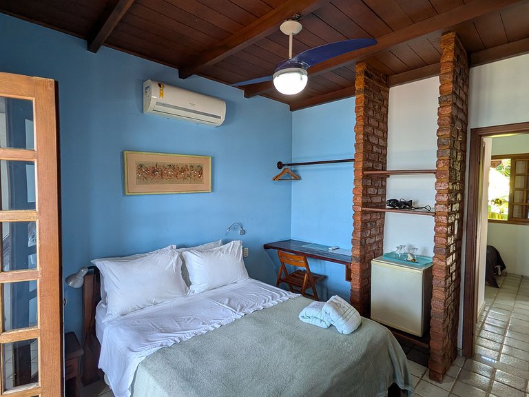 Triple room on the upper floor with sea view